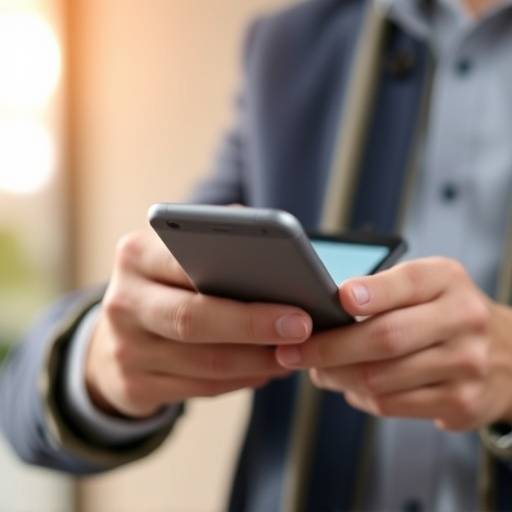 Una persona usando una aplicaci&radic;&ge;n m&radic;&ge;vil para registrar sus gastos